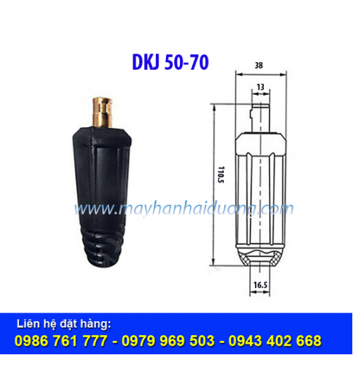 Giắc nối cáp hàn DKJ 50-70