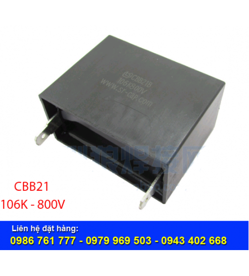 Tụ điện CBB21-106K-800V